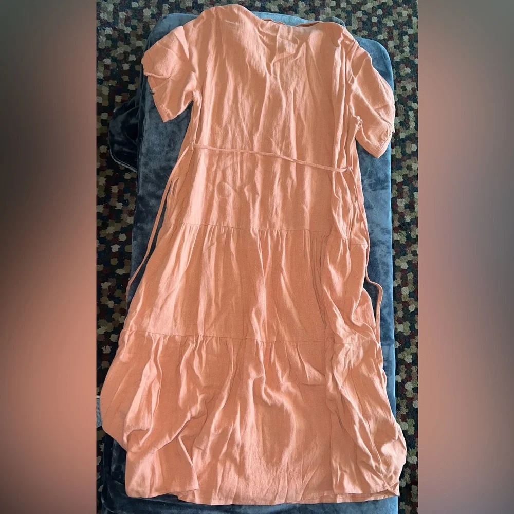 Petal & Pup Adara Midi Dress in Orange Size XL New with tag - Picture 5 of 11